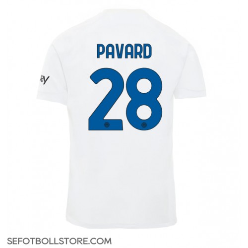 Inter Milan Benjamin Pavard #28 Replika Bortatröja 2023-24 Kortärmad